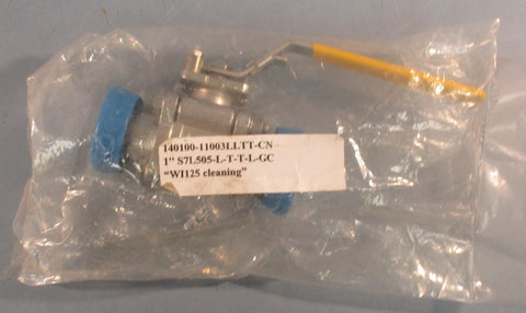 FlowTek 1000 WOG Ball Valve 1"S7005 CF3M P8489L 14010011003LLTTCN