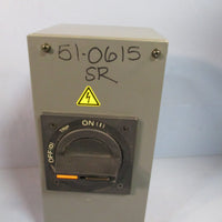 FANUC EMERGENCY STOP SWITCH BOX A05B2400C401