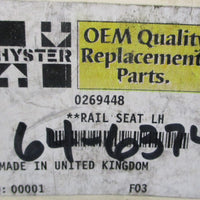 Hyster OEM Replacement Part 269448 Rail Seat LH
