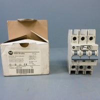 AllenBradley 1489A3C150 Industrial Circuit Breaker 3 Pole 480Y/277 VAC