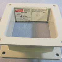 Hoffman F44WN2 Steel Feed Through Nipple 4" x 4" x 2" Wireway Nema 12