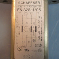 Lot of 4 Schaffner Various FN328xx Power Entry Module PEM Plug EMI Filter NWOB