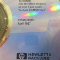 Hewlett Packard HP 0110060002 1100 Series HPLC Maintenance & Repair Disc 1 & 2