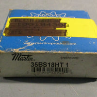 Martin 35BS18HT Single Row Roller Chain Sprocket 3/4" Bore 18 Teeth