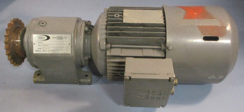 Sew Eurodrive R43 DT90S8/2BM Gearmotor 010147160.9.01.02001 3PH