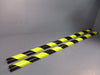 Set of 2 Glow in the dark corner guards (Black on fluorescent Yellow) 39 3/8"