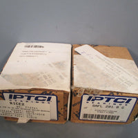 IPTCI ECCENTRIC LOOKING 2BOLT FLANGE (LOT OF 2) SAFL 201 8 G