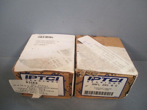 IPTCI ECCENTRIC LOOKING 2BOLT FLANGE (LOT OF 2) SAFL 201 8 G