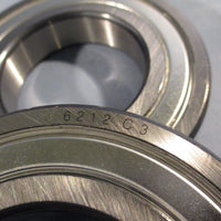 Lot of (2) FAG Deep Groove Ball Bearing, Single Row 6212C3