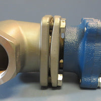 J. D. Gould 1.5" General Purpose Solenoid Valve Alcohol Type:  K3T 2 CF8M New