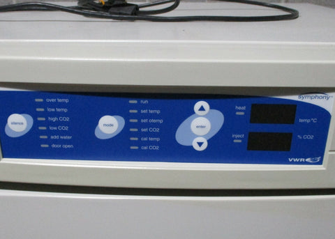 VWR 3078 Symphony Water Jacketed C02 Incubator 1 Ph, 115 V Leaking Water