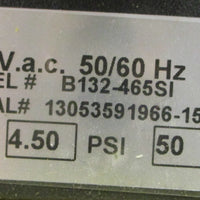 LMI Milton Roy B132465SI Electromagnetic Dosing Pump 230VAC .80A 4.5GPH 50PSI