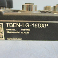 Turck TBEN-LG-16DXP Compact Multiprotocol I/O Module Ethernet