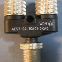 (Lot of 2) Siemens 6ES71941KA010XA0 YConnector for ET200