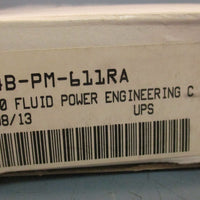 Mac Valves 914B-PM-611RA Solenoid Valve 25-150PSI 24VDC 8.5W