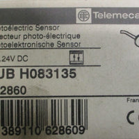 Telemecanique XUBH083135 Photoelectric Sensor 062860 1224VDC XUBH083135