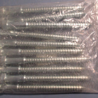 Lag Bolt Z/P 1/2 x 6 Zinc Plated Lag Screw Hex Head 6" Long (Lot of 70)
