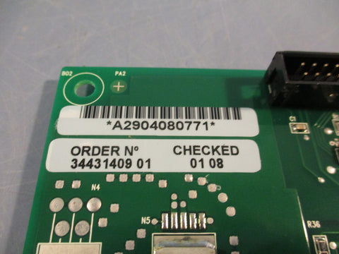 Siemens 3443140901 PC Control Board, Circuit Board Z5542595P04 A2904080771