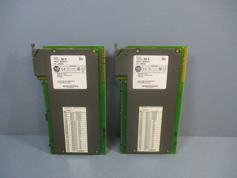 AllenBradley 1771IBD B Rev. E03 T4A Input Module 1030VDC Lot of 2