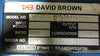 David Brown M072228 BANTI Reducer Gearbox 28:1 Ratio 1-5/8" Shaft Dia NOS