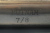 Putnam 7/8" Cobalt Lead 4.761 51802 4FL Pro CNC Resharpened End Mill