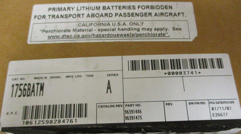 Allen Bradley 1756BATM Ser A ControlLogix Battery Module 1756BATM A