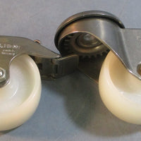 Blickle Locking Caster 75 B PP PA 215/16" Dia Wheel 11/4" W (Lot of 2)