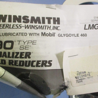 Winsmith 924MDTE Gearbox 924MDTE502X0FA 40:1 1750RPM .86HP 11/4" Shaft Dia.