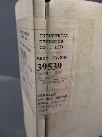 Industrial Dynamics Assembly, CD, Power Supply, Galvo 39539