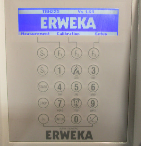 Erweka TBH 225 Tablet Hardness Tester 100240 V 0.5 A 50/60 Hz
