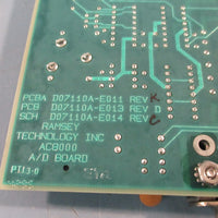 Ramsey Technology, Inc Autocheck AC8000 D07110A-E011 E013 E014 A/D Board
