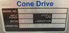 Cone Drive B021010.WANUA Gearbox 10:1 Ratio 3/4" Shaft Dia NOS