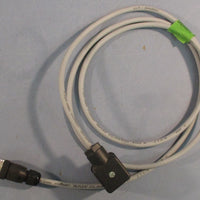 Lapp Kabel B-12-GDM Solenoid Valve Connector Cable 4-Pin Connector Lot of 2