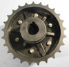 System Plast 821-25R1-D-SS Molded Drive Sprocket 821 Series 1" Bore 25 Teeth