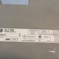 Allen Bradley 1746-P1 SLC 500 Power Supply Unit Ser A *Cracked Vent*