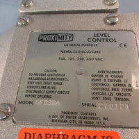 Proximity GFD3DA Level Switch/Control NEMA 4X, 15A, 125, 250, 480 VAC