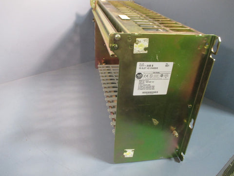 AllenBradley 16slot Chassis Module Ser B 1771A4B w/Power Supply 1771PS7