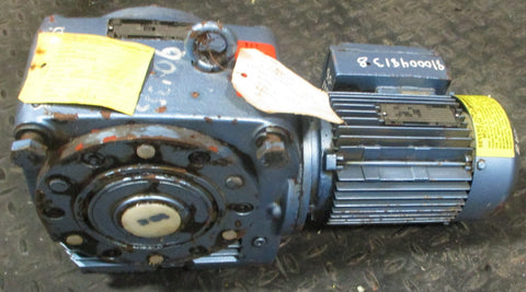 Sew Eurodrive SA60DT80N4 Gearmotor DFT80N4 1700RPM 1HP 85.4:1 17/16" Bore