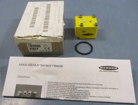 Banner RSBR MaxiBeam Photoelectric Sensor 25604