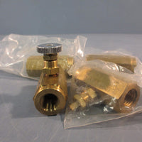 Lot of (4) Deltrol Fluid Products Pneu-Trol N-20-B Check Valve