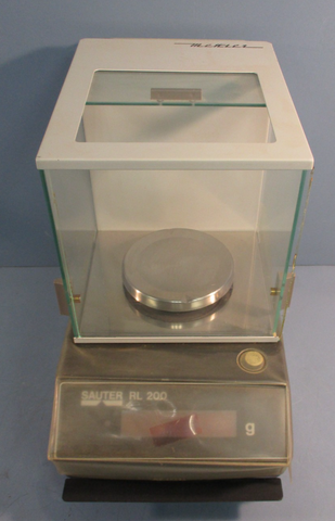 SAUTER RL 200 PRECISION BALANCE SCALE RANGE 100mg220g 15VA, 50/60Hz