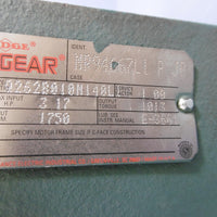 Dodge Tigear MR94667L1 Gearbox Ratio 10:1 RPM 1750 Right Angle