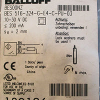 Balluff BES00NZ Proximity Sensor BES 516324GE4CPU03 1030VDC Sn=2mm 200mA