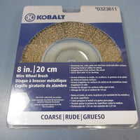 Kobalt 0323611 8" Inch Wire Wheel Brush