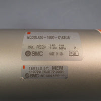 SMC Round Body Pneumatic Cylinder 145 psi Double Acting NCDGGA501600X142US