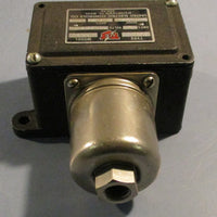 United Electric J6D-4695 Pressure Switch 0 to 100 Psi 5 Amps