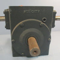 Hub City 0221-12251-806 Worm Gear Speed Reducer 5:1 Ratio Model M381