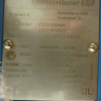 Endress Hauser Liquiphant M Level Switch FTL51ATE2CB4E5A 24" 9434919000