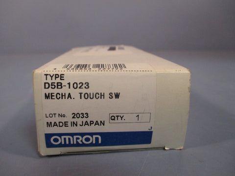 OMRON Mechanical Contact Switch D5B1023