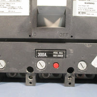 General Electric Industrial Circuit Breaker 3 Pole 300 Amp 600 VAC TJJ436300WL